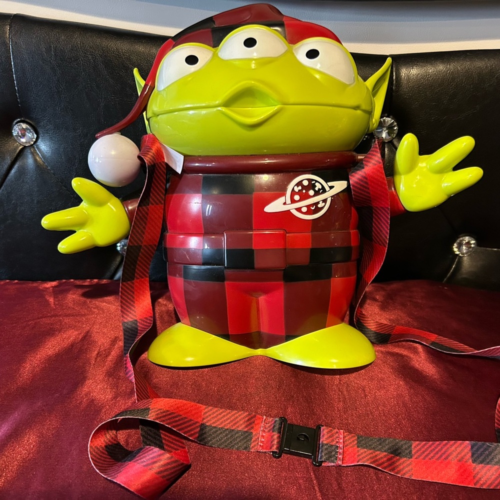 Disney World Toy Story Alien collectible  popcorn bucket